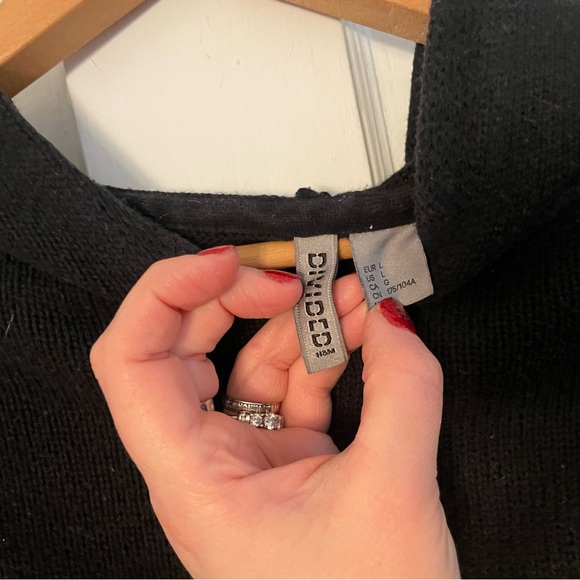 Distressed cropped Hoodie Sweater H&M divided L - Picture 8 of 9